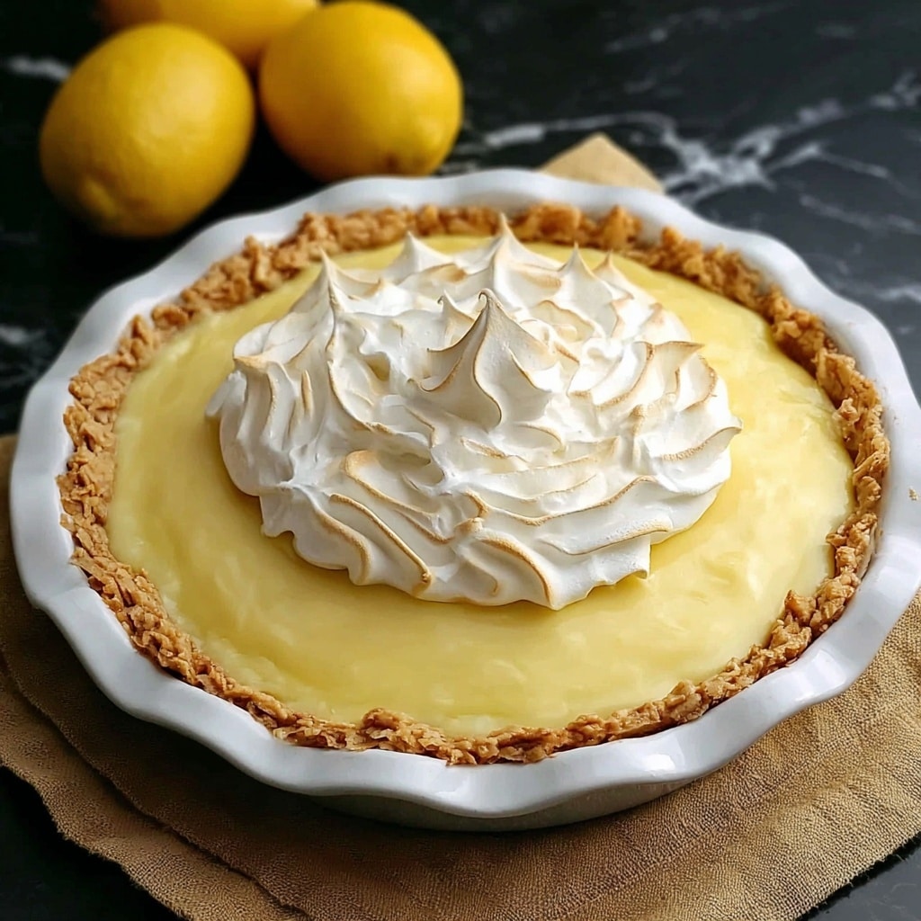 Easy Lemon Cream Pie Recipe - Recipe Image