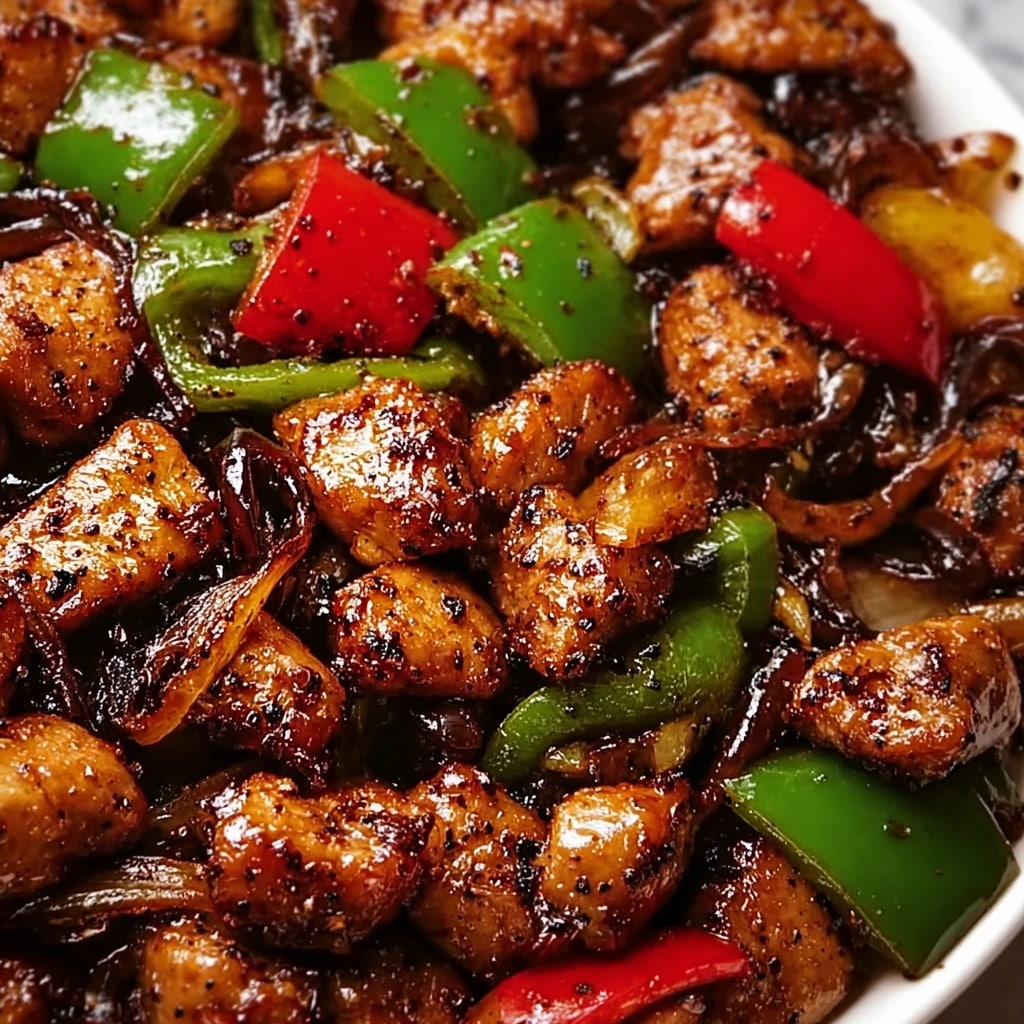 Black Pepper Chicken Recipe - Recipe Image