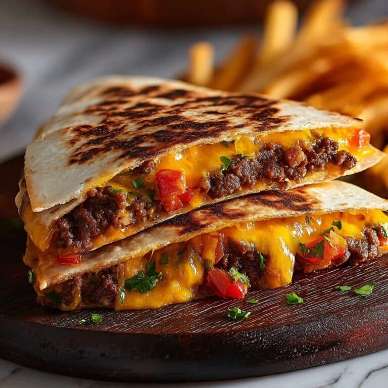 Quesadilla Burgers Recipe