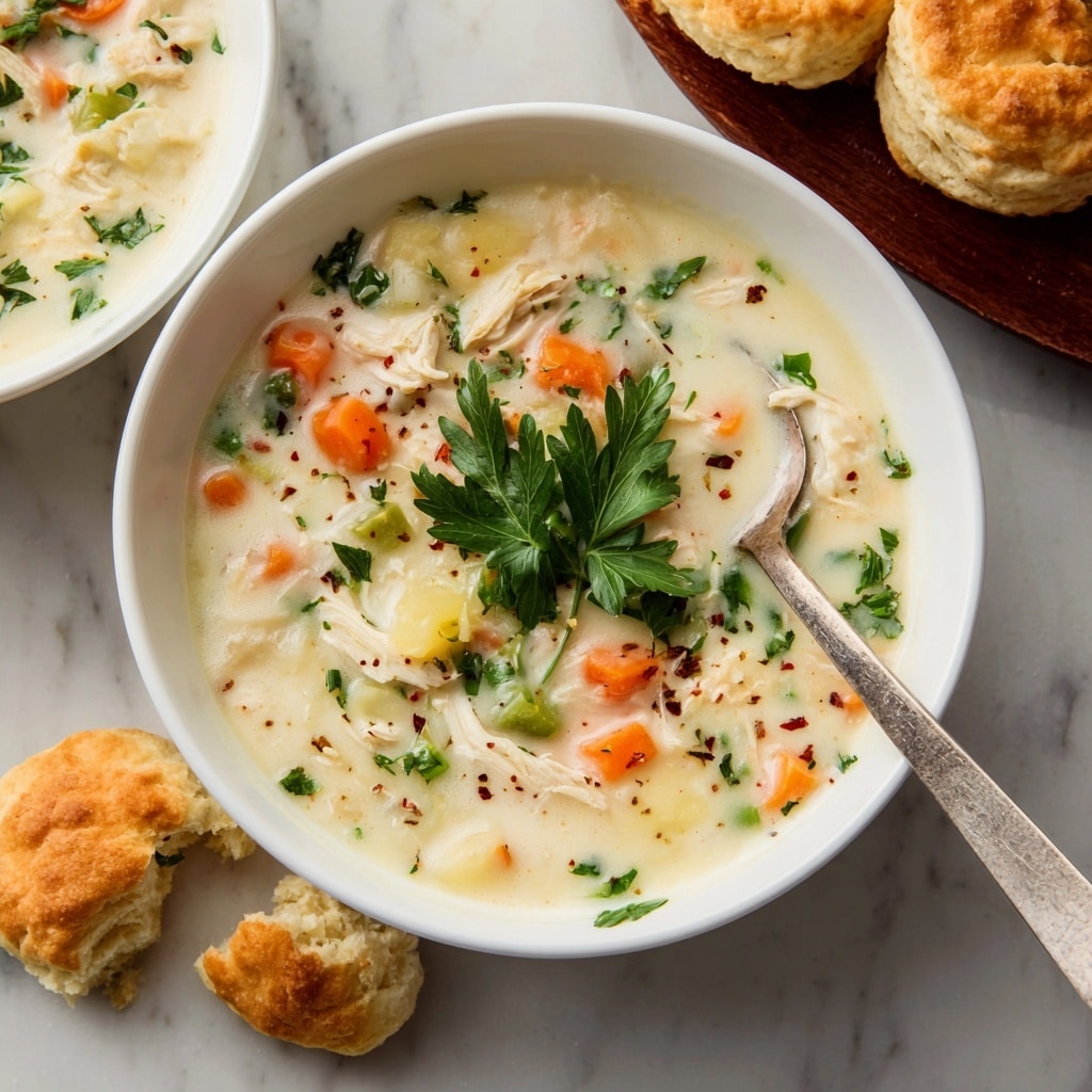 Chicken Pot Pie Soup Recipe - Recipe Image