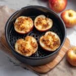Air Fryer Baked Apples with Walnut and Raisin Filling Recipe
