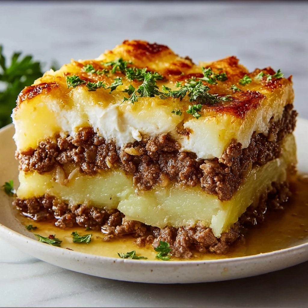 Loaded Potato and Meatloaf Casserole Recipe - Recipe Image