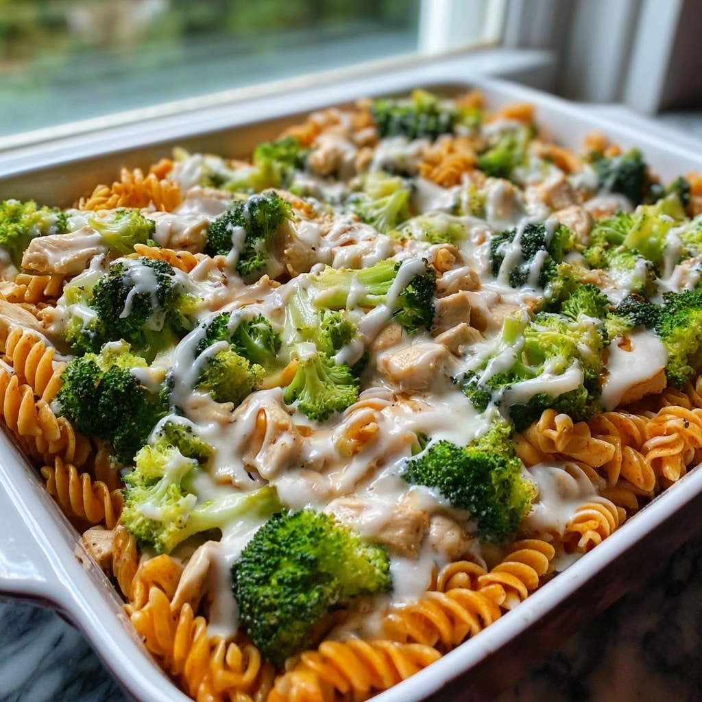 Healthier Broccoli Chicken Casserole Recipe - Recipe Image