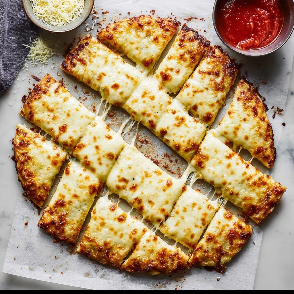 Cheesy Garlic Breadsticks Recipe