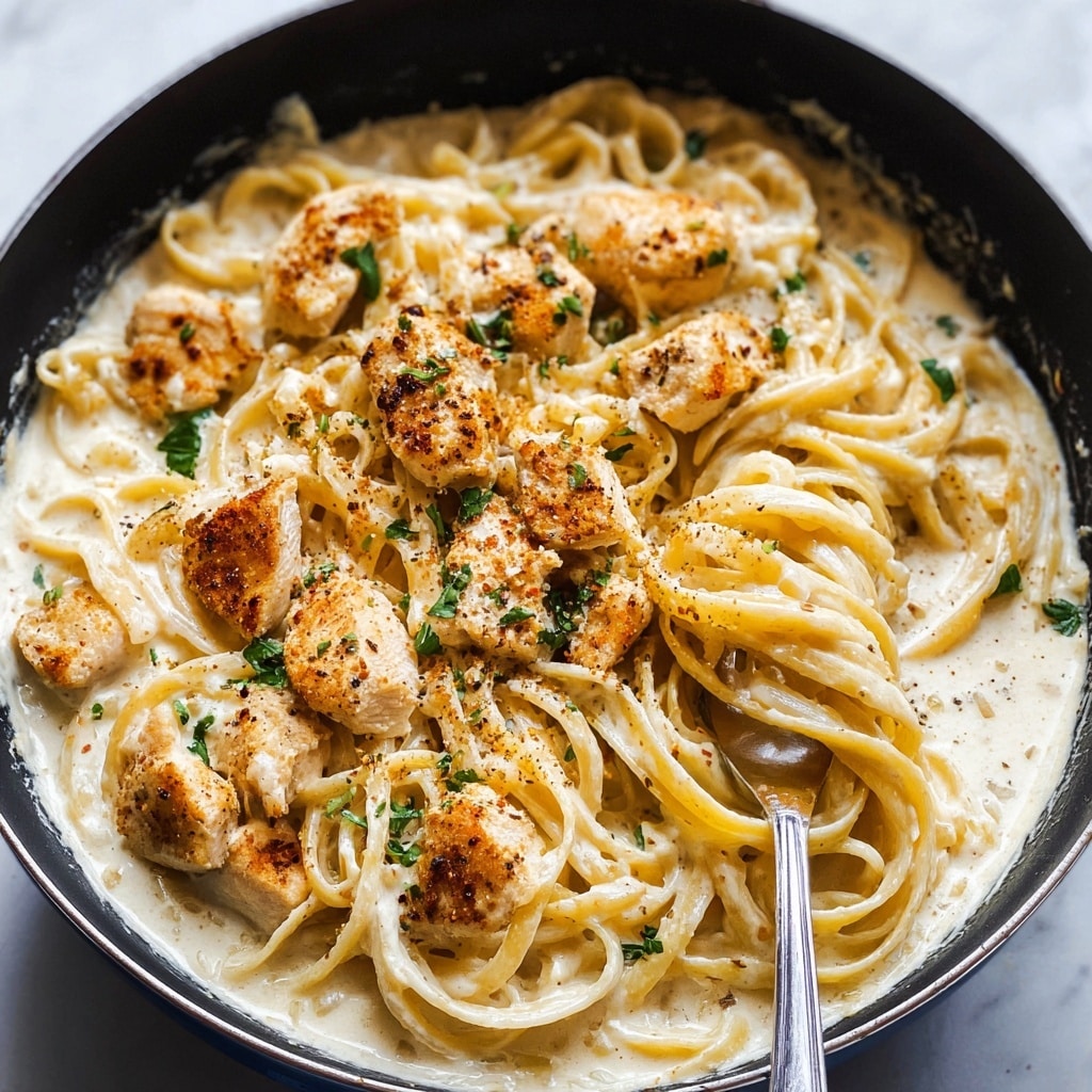One Pot Cajun Chicken Alfredo Recipe