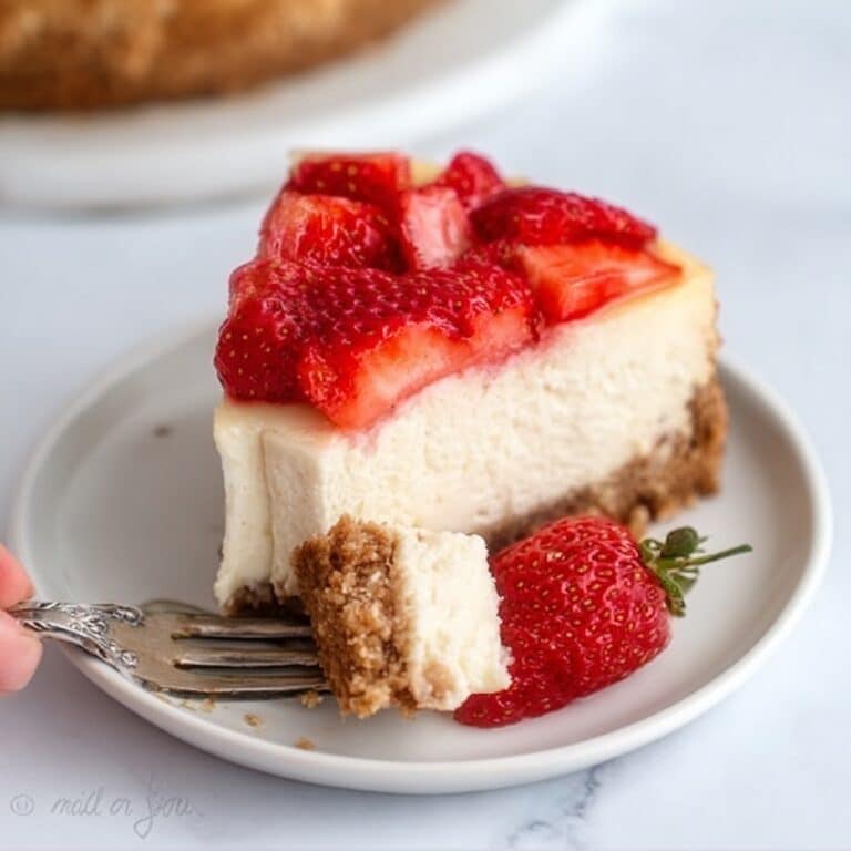 Keto Strawberry Cheesecake Recipe