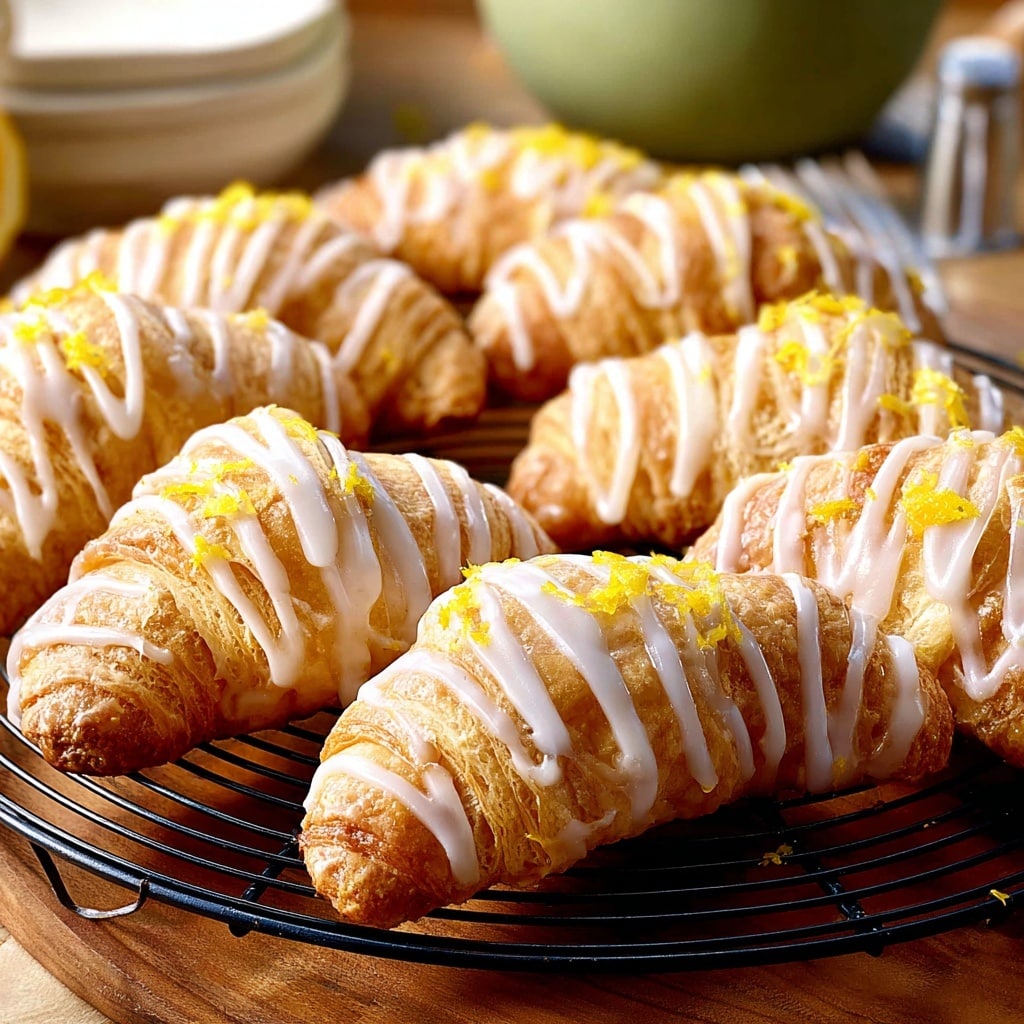 Lemon Cheesecake Crescent Rolls Recipe