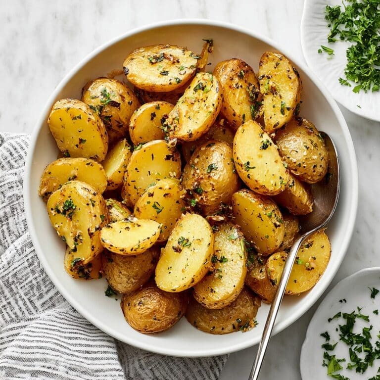 Garlic Herb Roasted Potatoes Recipe