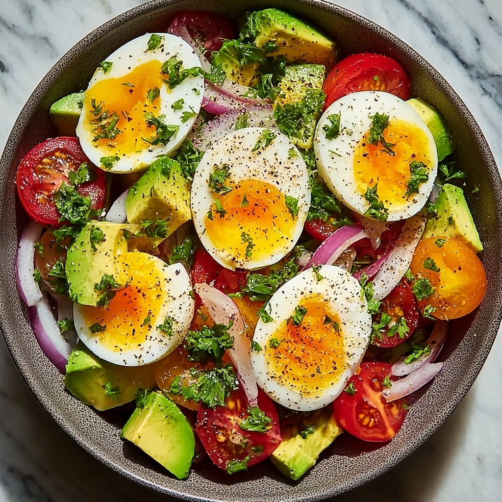 Workout Egg Avocado Salad: The Ultimate Healthy Lunch Recipe