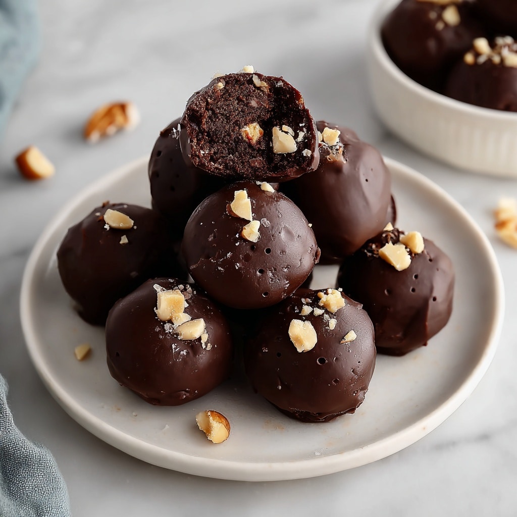No-Bake Brownie Bites Recipe