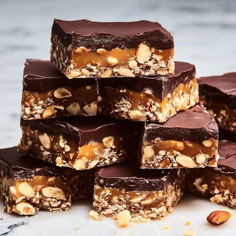 No Bake Chocolate Peanut Butter Protein Bars Recipe