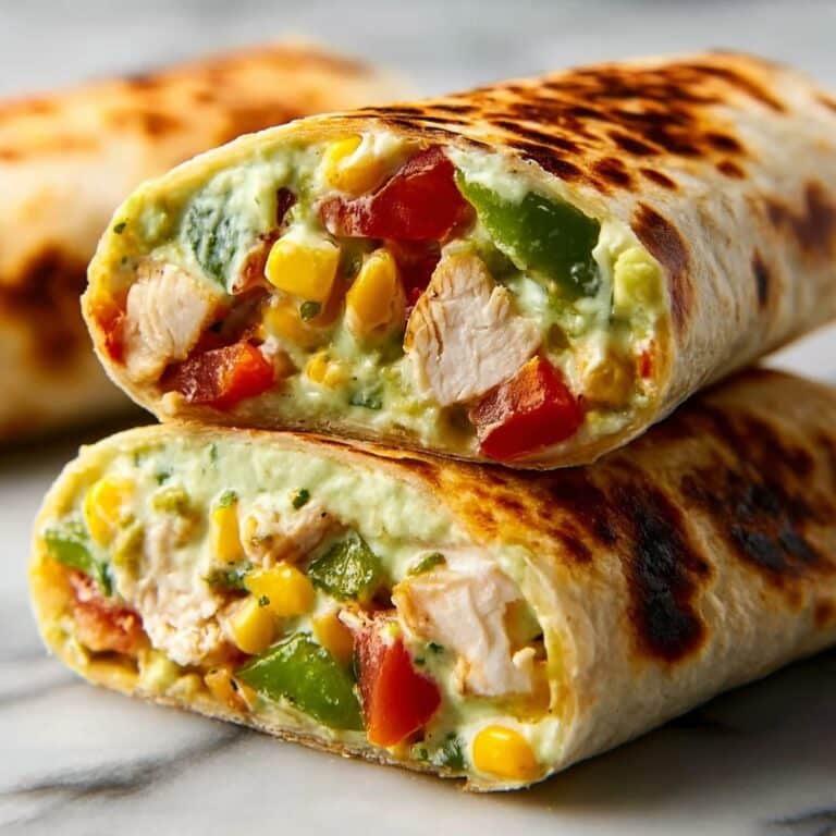 Chipotle Ranch Grilled Chicken Burrito Recipe