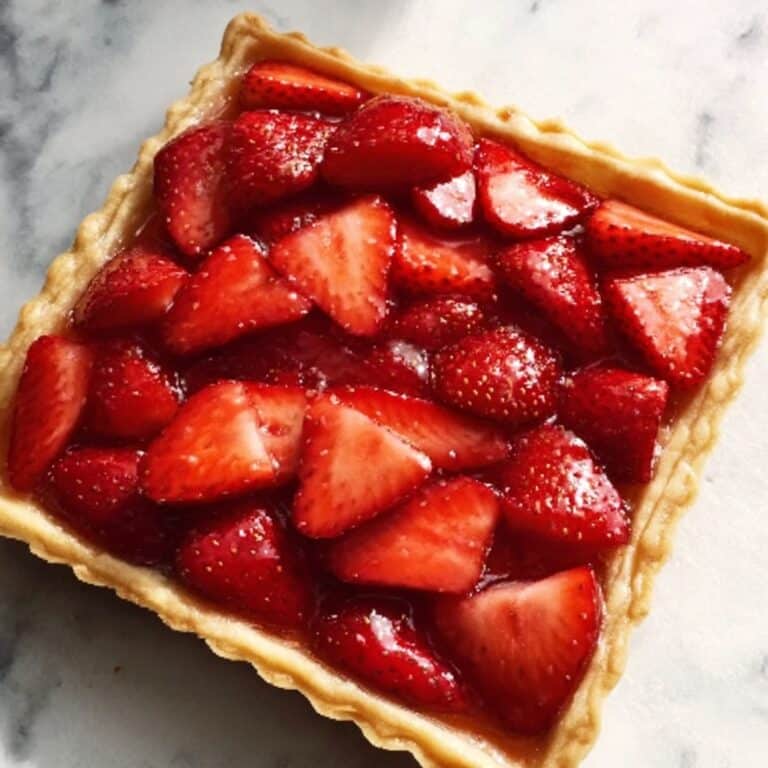 Easy Strawberry Slab Pie Recipe