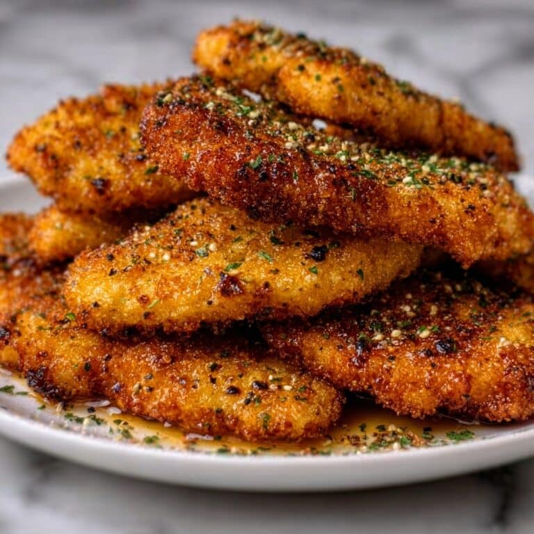 Air Fryer Honey Butter Garlic Chicken Tenders Recipe