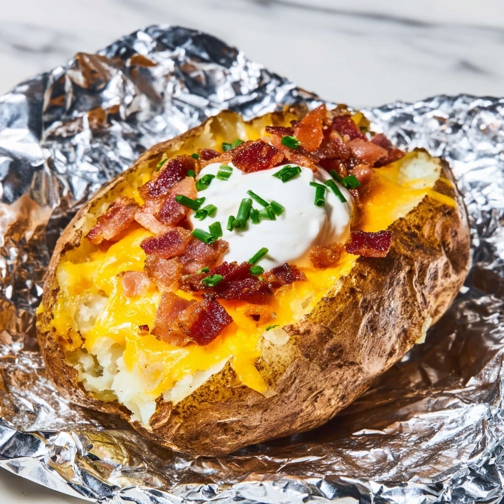 Crock Pot Foil-Wrapped Potatoes Recipe