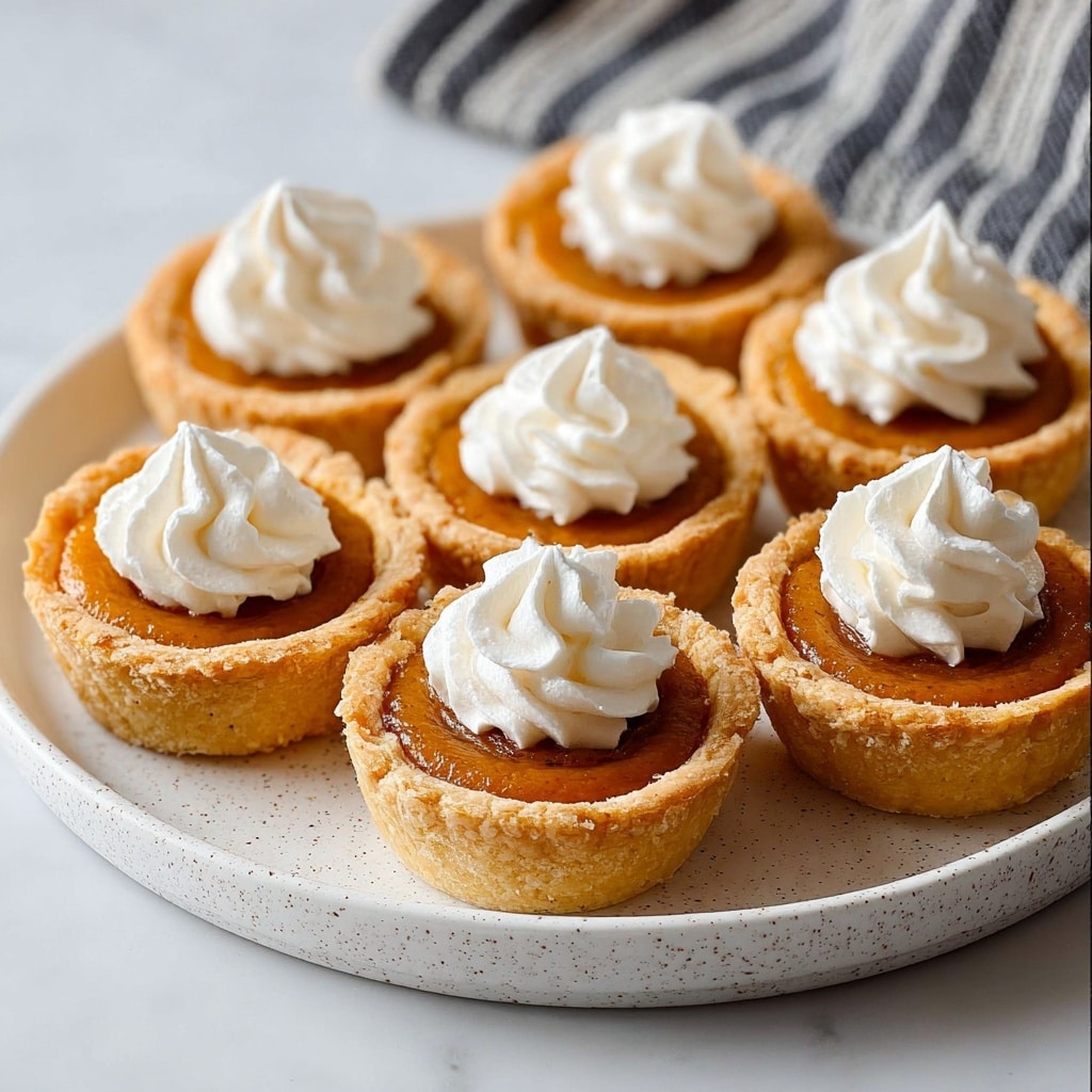 Mini Pumpkin Pies Recipe
