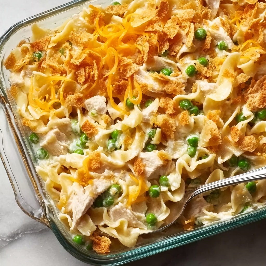 Easy Chicken Noodle Casserole Recipe