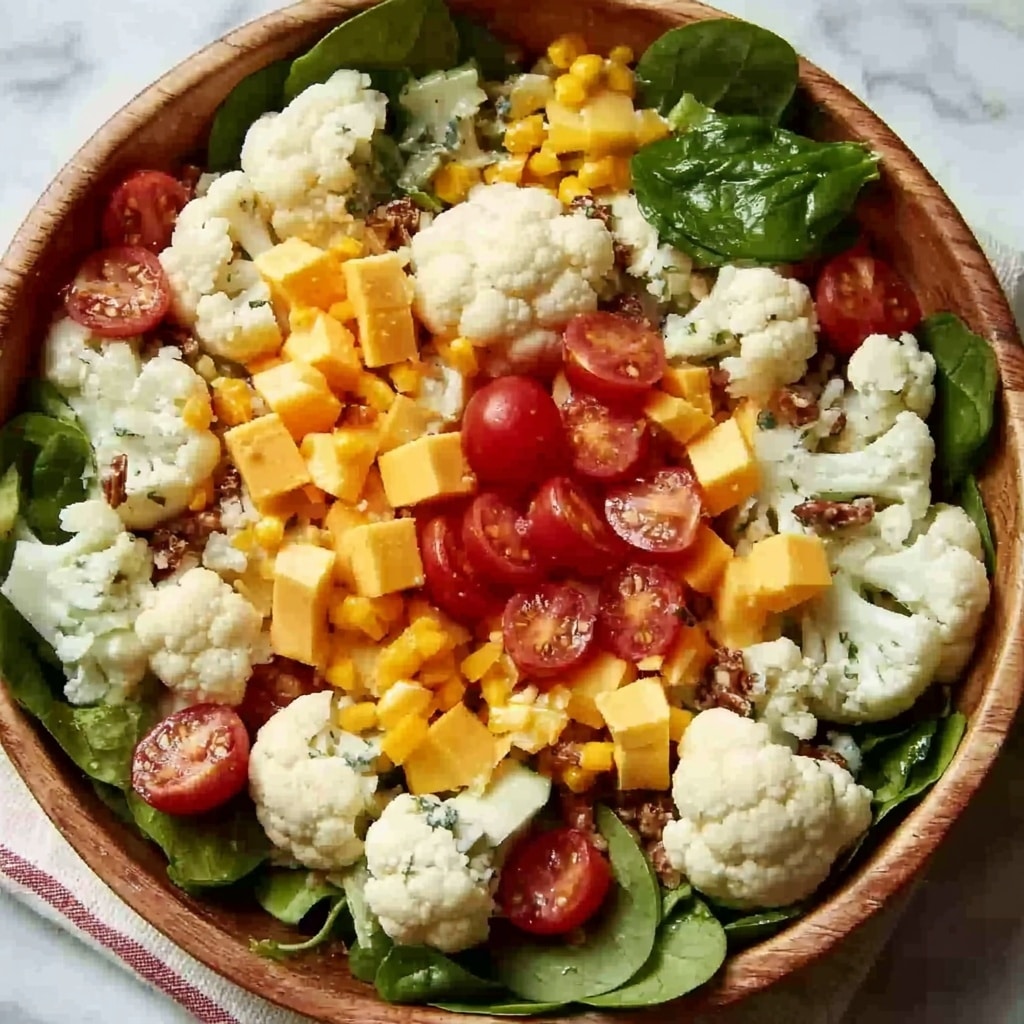 Ranch Cauliflower Salad Recipe