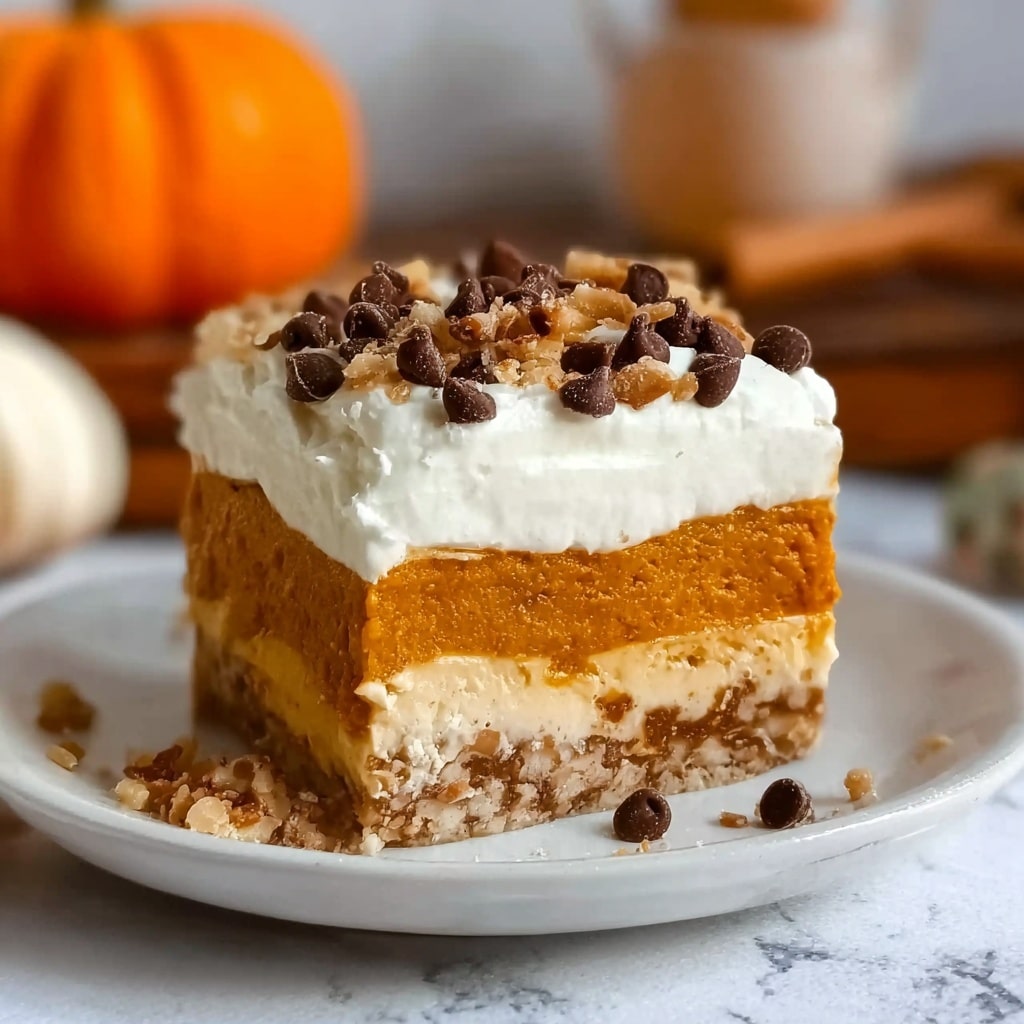 Spiced Pumpkin Earthquake Cake Recipe 5 Spiced Pumpkin Earthquake Cake Recipe - Recipe Image