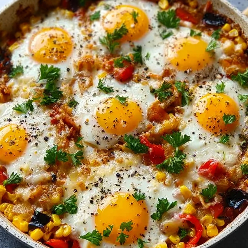 Simple Loaded Breakfast Skillet Recipe
