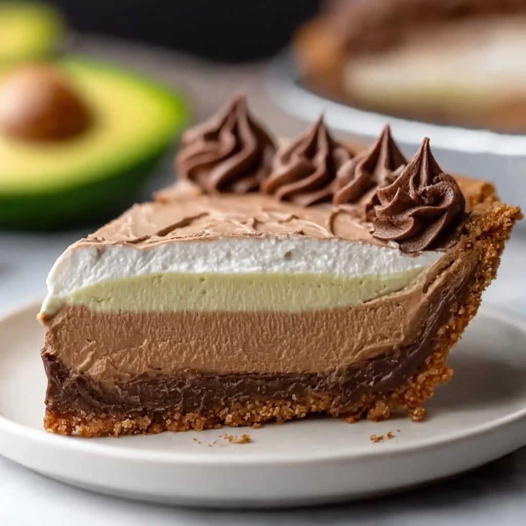 Chocolate Avocado Pie Recipe 6 Chocolate Avocado Pie Recipe - Recipe Image