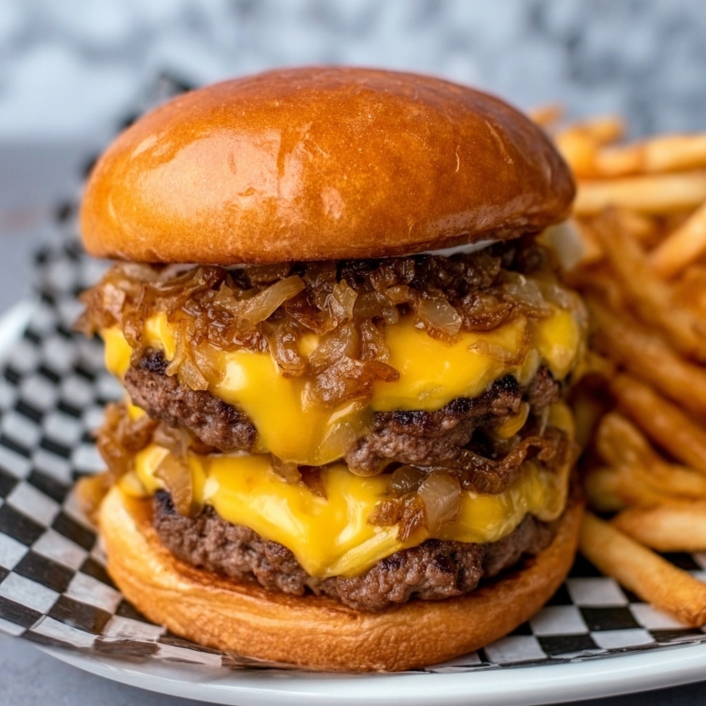 Oklahoma Onion Smash Burgers Recipe