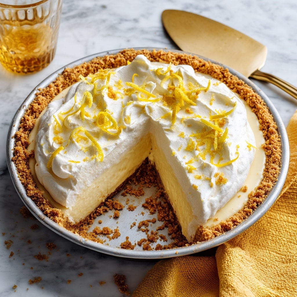 Classic Southern Lemon Icebox Pie Recipe