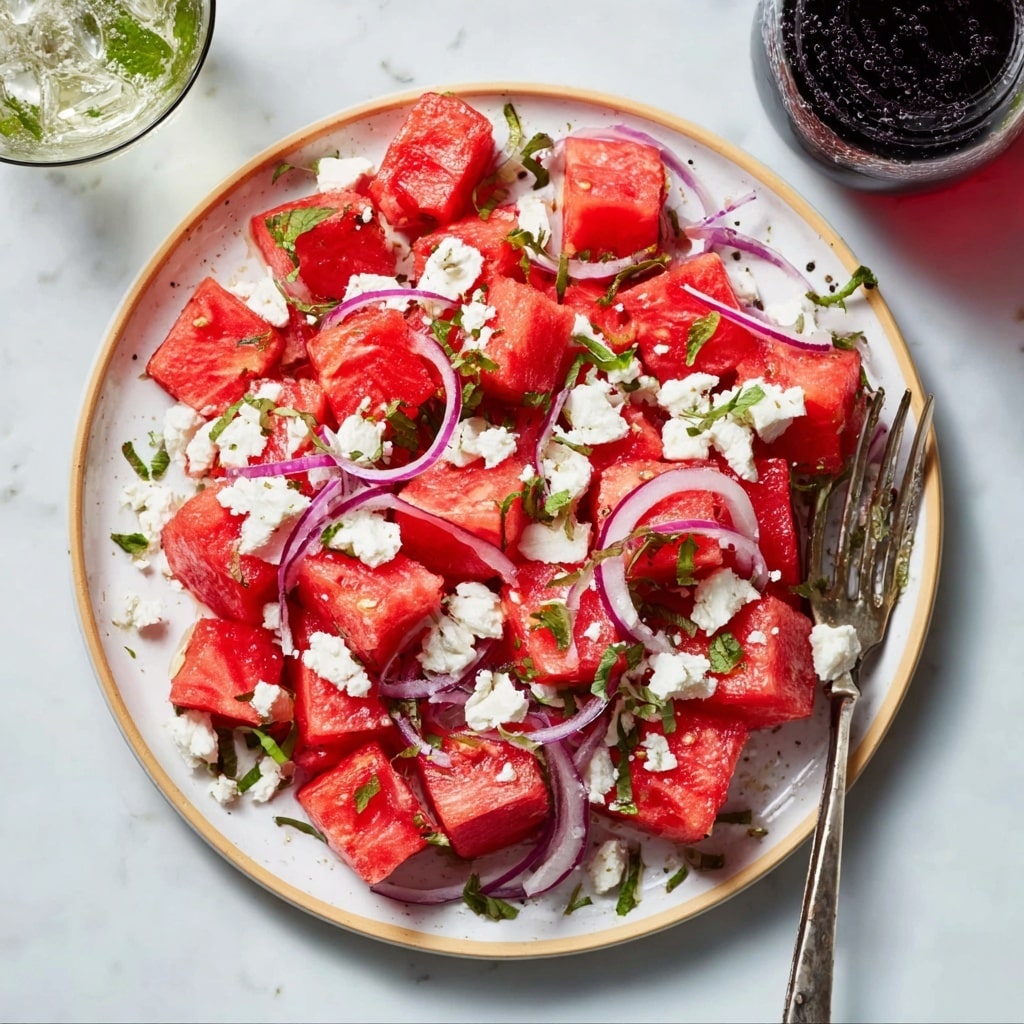 Watermelon Feta Salad Recipe