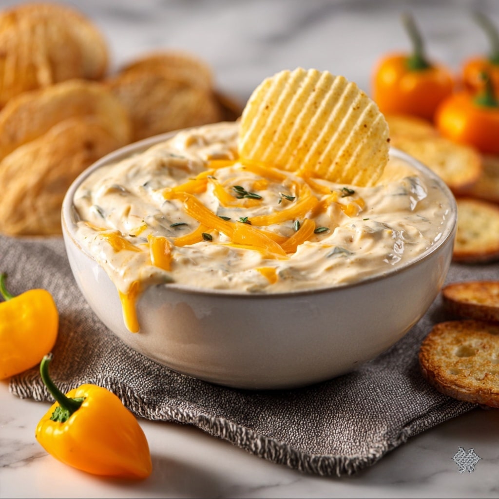 Cheesy Chive Warm Dip Recipe