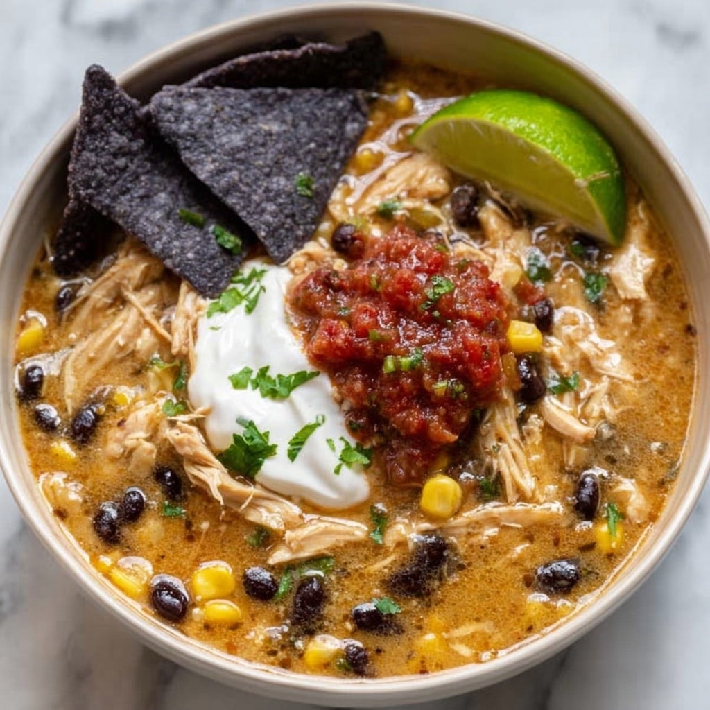 Healthy Chicken Tortilla Soup Recipe