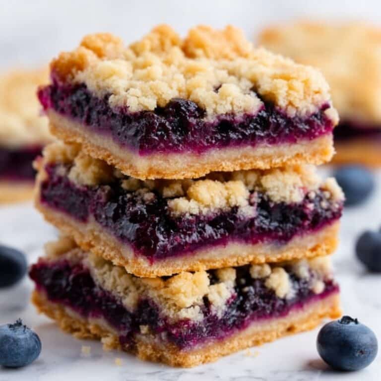 Triple Berry Cobbler Bars Recipe