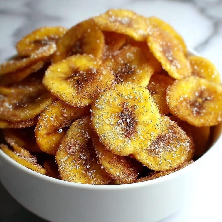 Cinnamon-Sugar Air Fryer Banana Chips: Sweet, Crispy & Totally Snackable Recipe