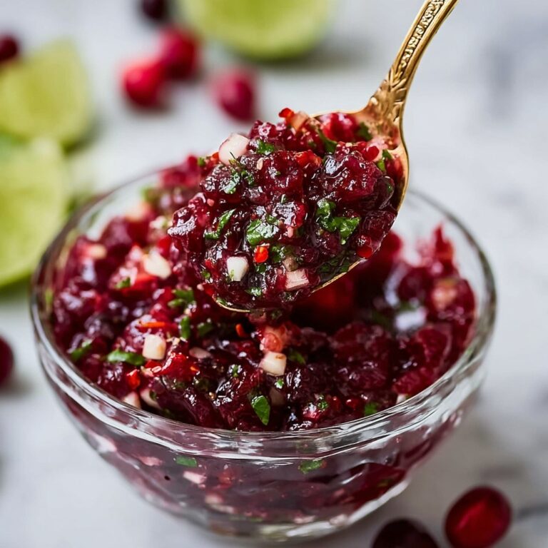Spicy Cranberry Salsa Recipe