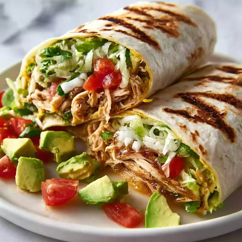 Chicken Avocado Ranch Burritos Recipe 6 Chicken Avocado Ranch Burritos Recipe - Recipe Image