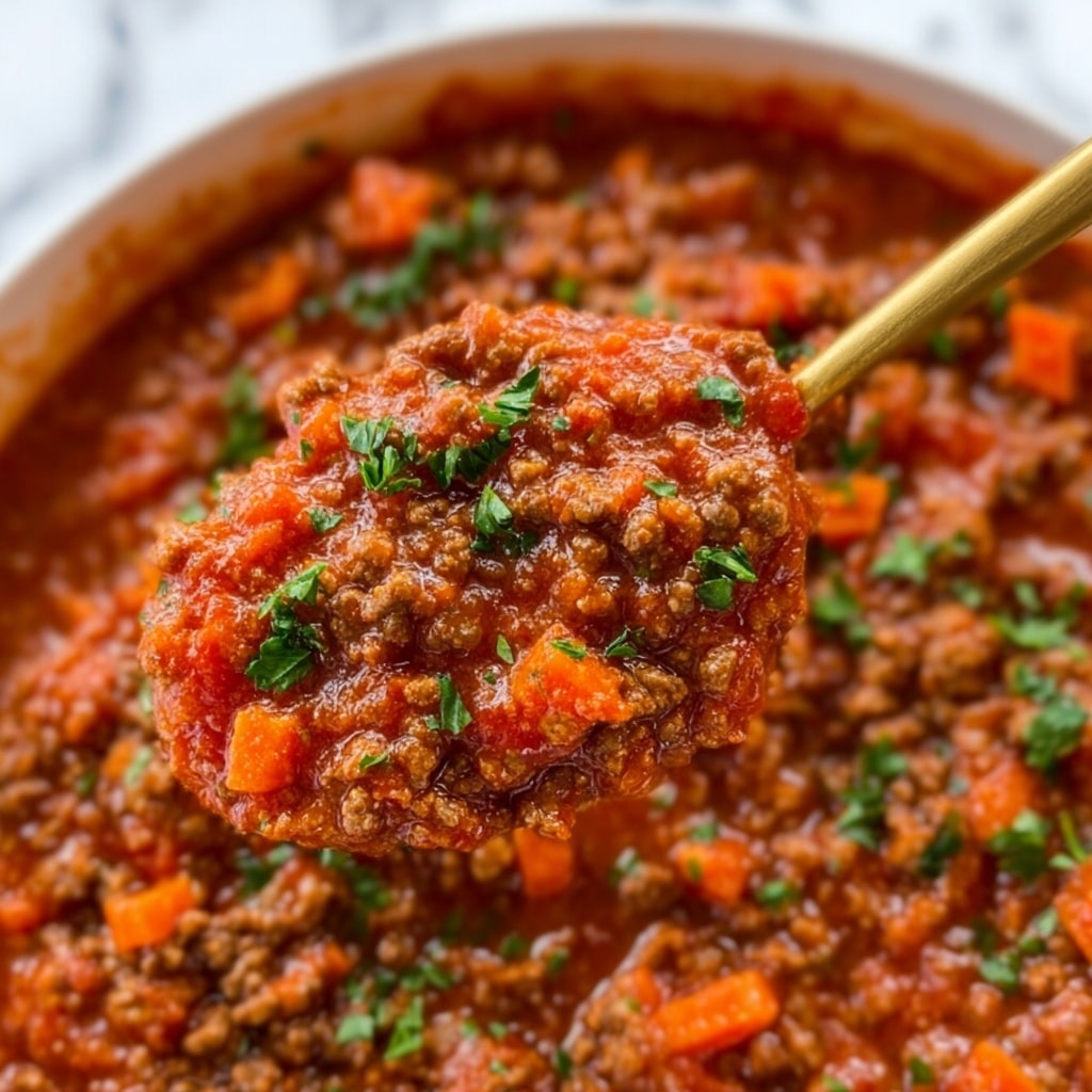 The Best Meat Sauce Recipe