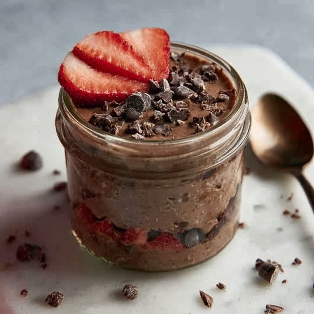 Brownie Batter Overnight Oats Recipe