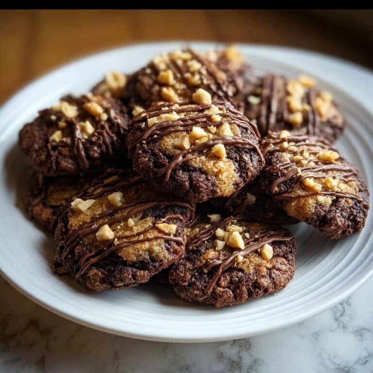 Chocolate Hazelnut Crunch Cookies Recipe