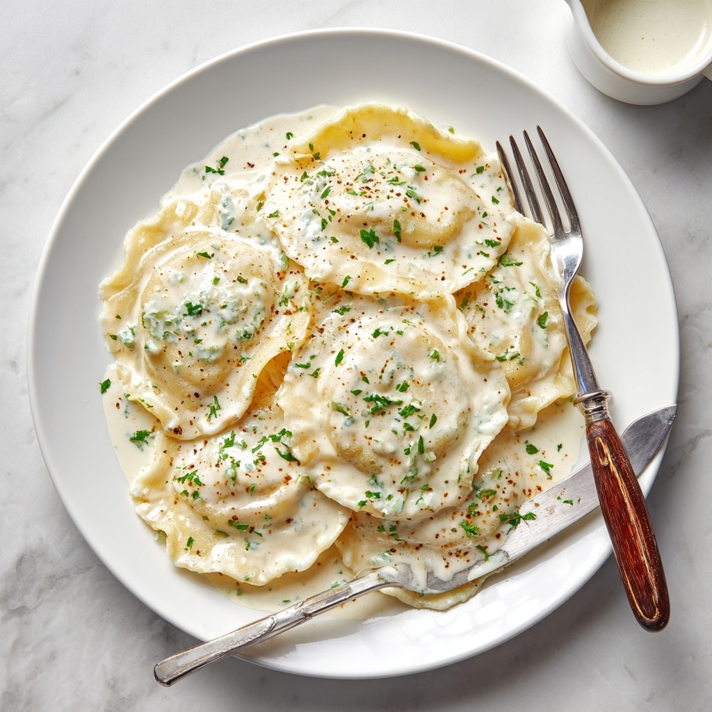 Lobster Ravioli with Creamy Lemon Parmesan Sauce Recipe 5 Lobster Ravioli with Creamy Lemon Parmesan Sauce Recipe - Recipe Image