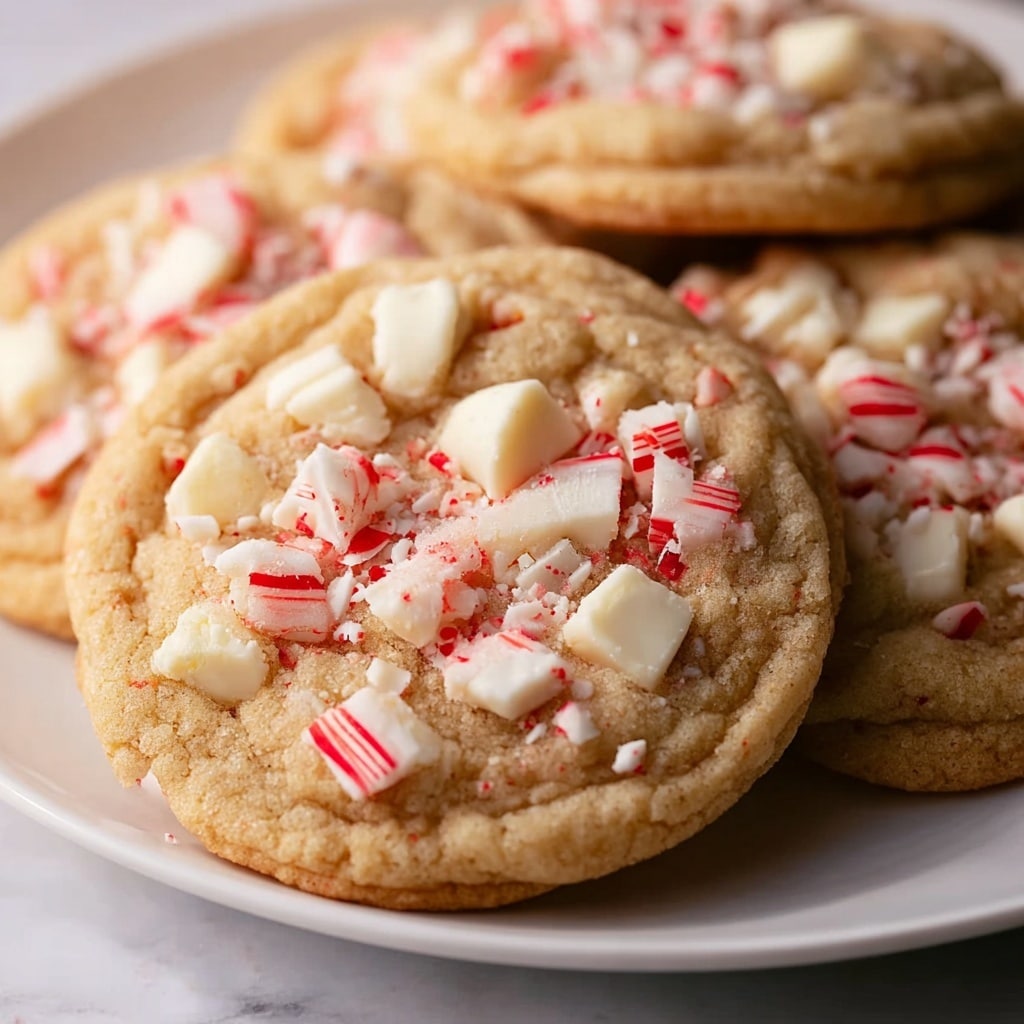 White Chocolate Peppermint Crunch Cookies Recipe 5 White Chocolate Peppermint Crunch Cookies Recipe - Recipe Image