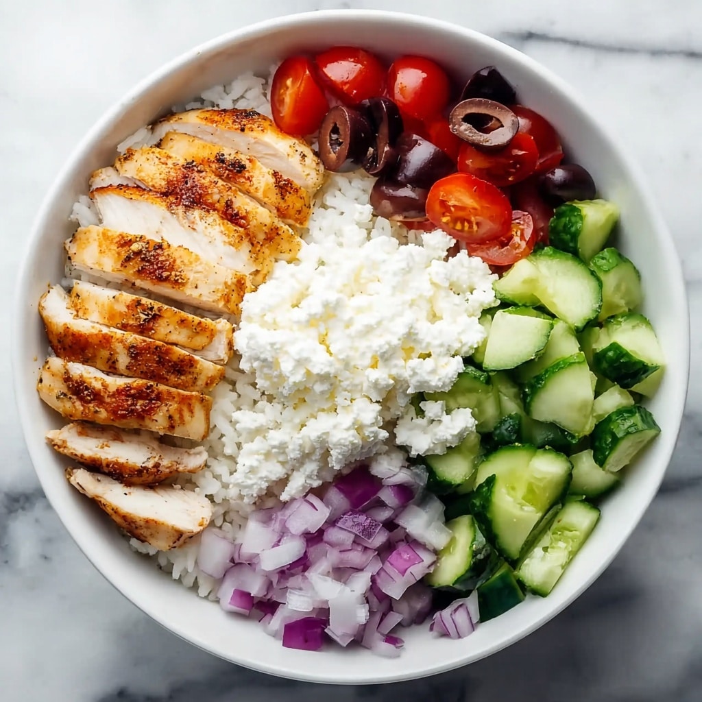 Greek Chicken Bowls Recipe