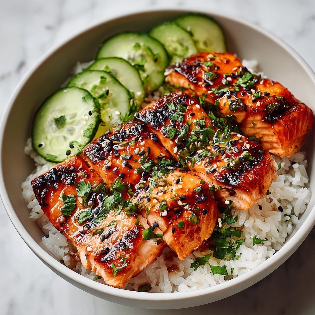 Sweet Chili Salmon Bowl Recipe
