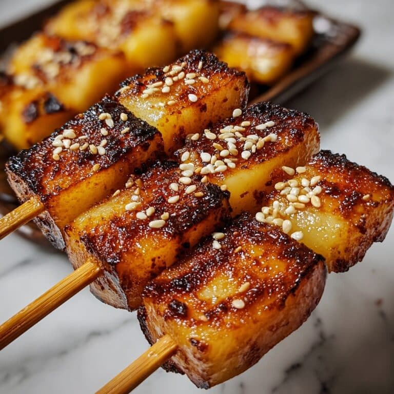 Tteokkochi (Korean Rice Cake Skewers) Recipe