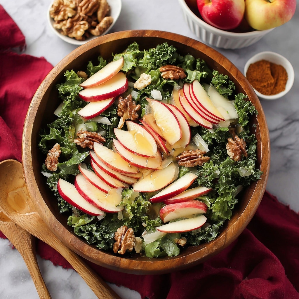 Apple Walnut Salad with Cranberries and Feta Recipe