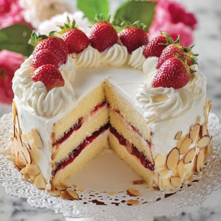 Strawberry Cheesecake Filling Pound Cake Recipe