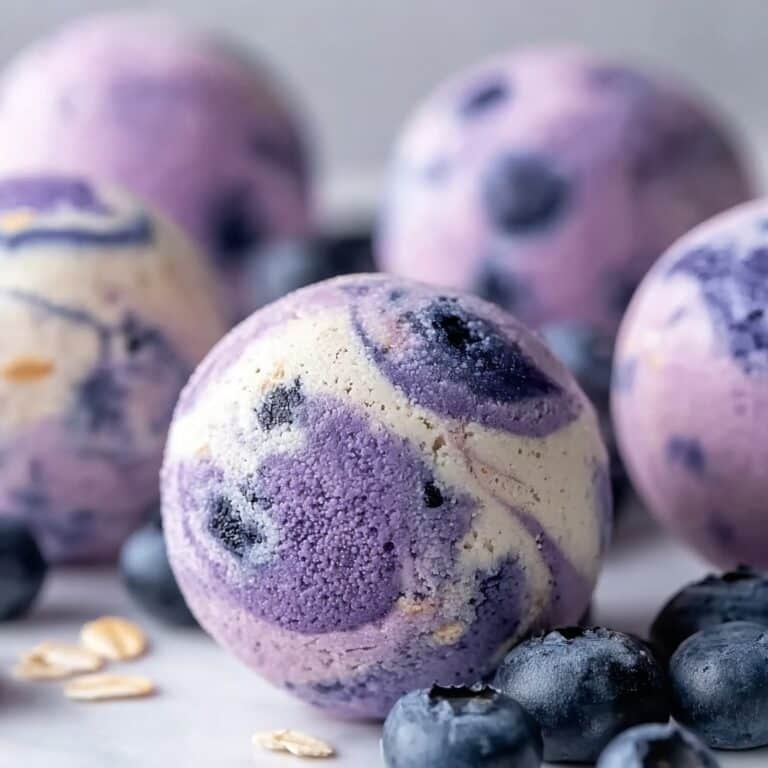 Blueberry Cheesecake Protein Bites Recipe