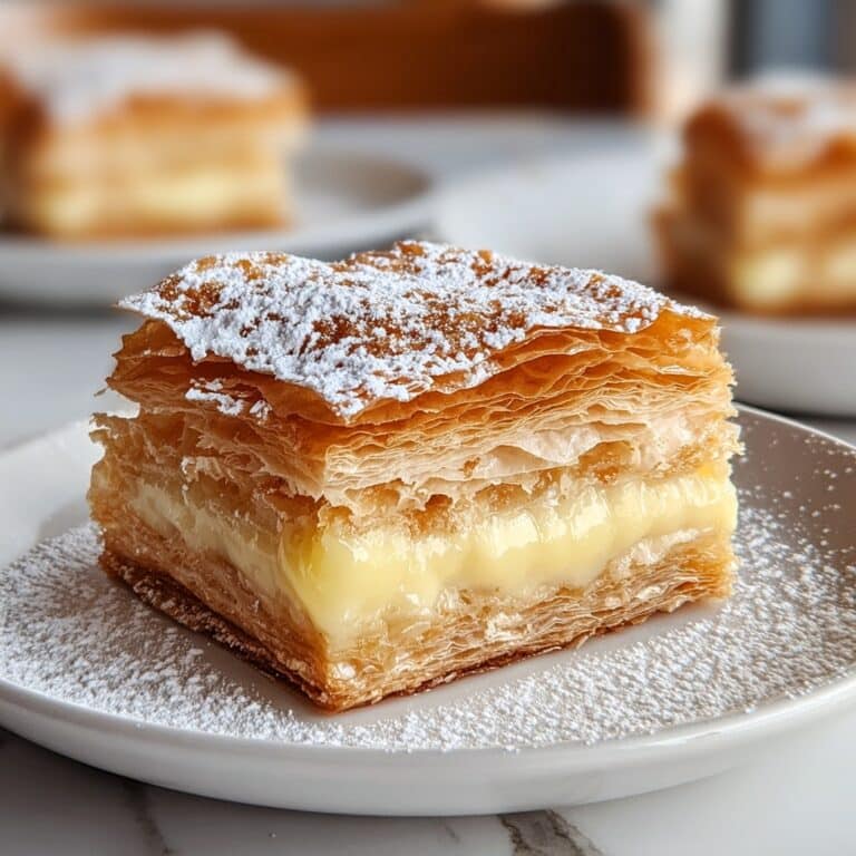 Bougatsa: Greek Custard Pastry with Phyllo and Semolina Recipe