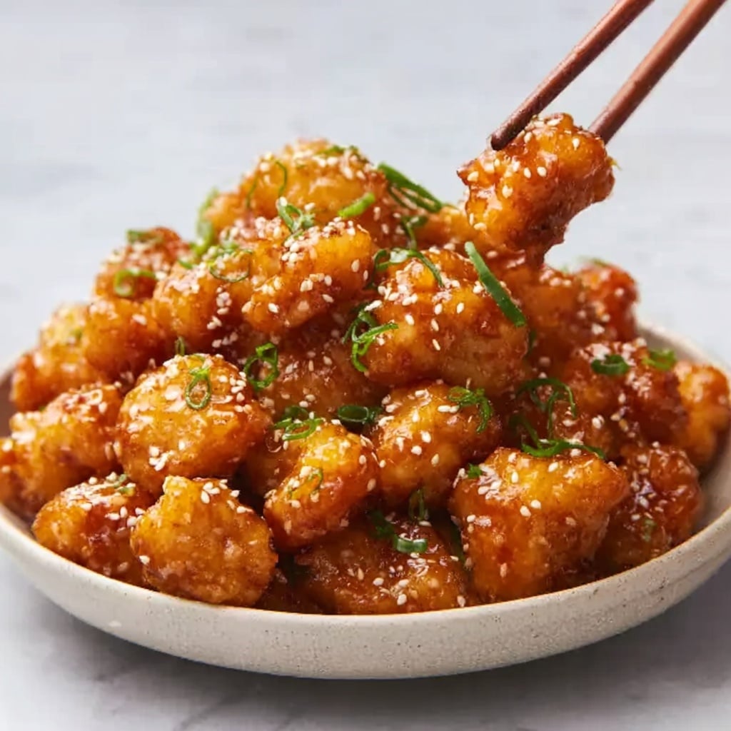 Crispy Chinese Honey Garlic Chicken Recipe