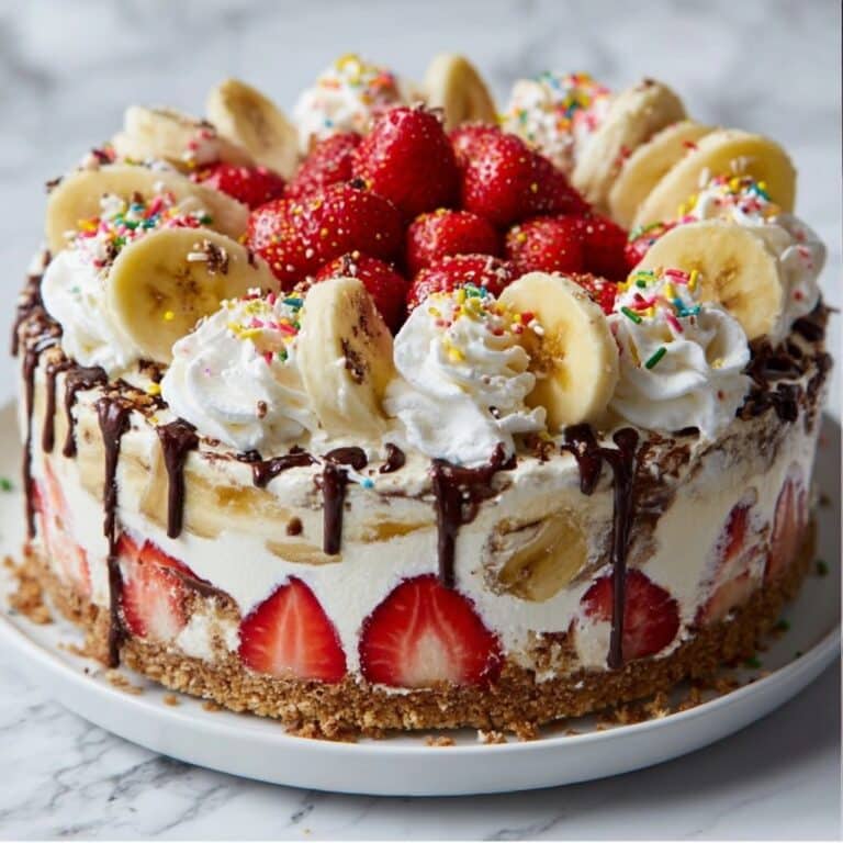Banana Split Cheesecakes Recipe