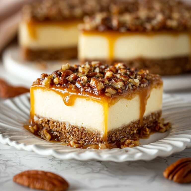 Pecan Pie Cheesecake Bars Recipe