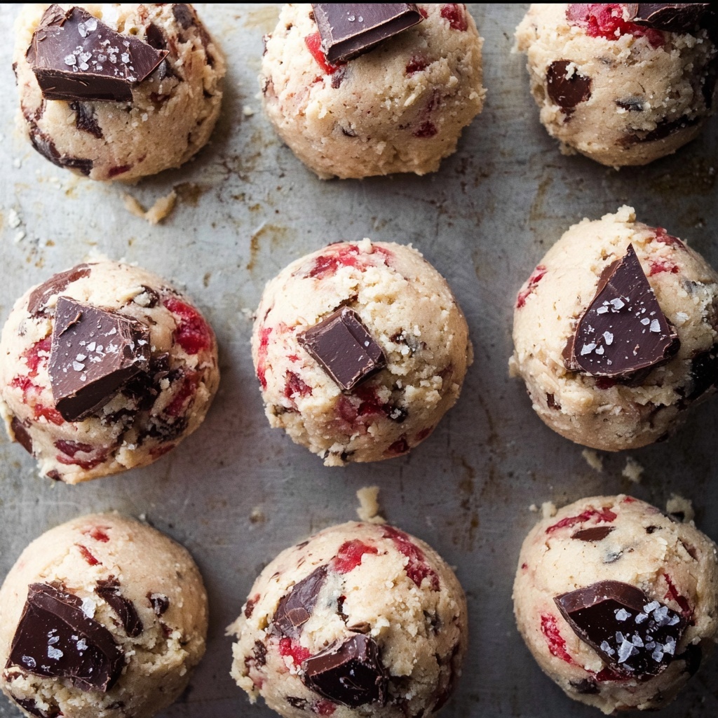 Cherry Almond Chocolate Chip Cookies Recipe 5 Cherry Almond Chocolate Chip Cookies Recipe - Recipe Image